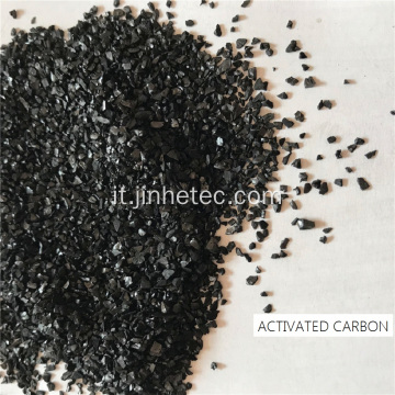 Carbonio di carbonio e carbone a cocco per la purificazione dell&#39;acqua